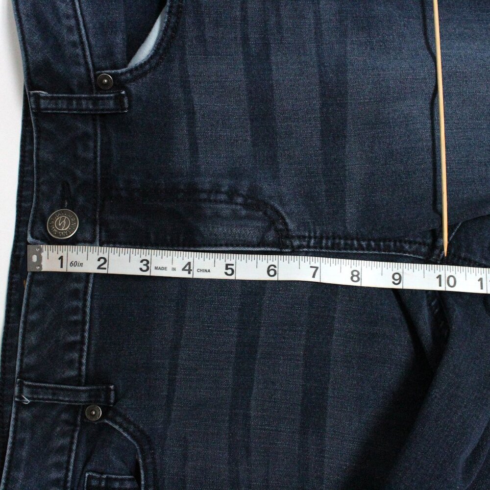 Women's Size 14 Skinny Seven7 Blue Jean Capri Pants - Picture 10 of 14